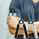 thumbnail image 1 of Set de entrenamiento de fuerza de mano de metal | Ejercitador de agarre de resistencia ajustable 50, 100, 150, 200 libras | Constructor de músculos de muñeca de antebrazo | Paquete de 4 pinzas de, 1 of 7