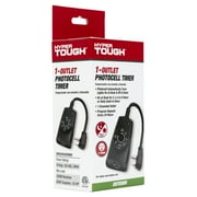 Hyper Tough Photocell Photocell Dusk to Dawn Outdoor Timer, 1 Outlet, 3-Pronged Outlet, 10 Amps