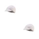 thumbnail image 3 of Minnieouse Cooling Skull Caps Tela de malla Color brillante Chic Cómodos sombreros de montar Accesorios de ciclismo Summer Transpirable Liner Blanco 2piezas Minnieouse CBP307501, 3 of 6