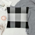 thumbnail image 2 of COMIO  Buffalo Check Plaid Throw Pillow Covers Black and White Outdoor Pillow Covers for Spring Decorative Farmhouse Sofa Decor, 2 of 5