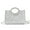 Silver, variant on Women's Sequins Glitter Clutch Purse Shoulder Bag for Evening Wedding, Prom Party Crossbody with Chain