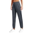 thumbnail image 4 of Beeswan Pants for Women Stretchactive Lightweight Breathable Quick Dry Casual Pants Comfy Fit Athletic Sports Pants Dark Gray M, 4 of 6
