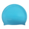 thumbnail image 2 of Agiferg Adult Swimming Cap Swimming Comfortable Elastic Cap Silicone Waterproof Cap, 2 of 2