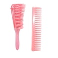 thumbnail image 1 of Cepillo desenredante para cabello rizado Juego de cepillos suaves Peine Peluquería Herramientas para el cuidado del cabello Tmvgtek Cuidado Belleza, 1 of 8