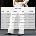 thumbnail image 4 of Blmnix Work Pants Men Pants Chinos Business Casual Pants Baggy Bottoms Low Waisted Long Pink Slim Bootcut Mens Travel Pants,S, 4 of 4