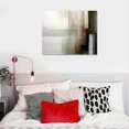 thumbnail image 3 of JRXY  A61275 Canvas Prints Abstract Wall Art Print Paintings Grey and Brown Stretched Canvas Wooden Framed for Living Room Bedroom and Office Home Decor Artwork 20x16inch 20x16in, 3 of 3