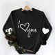 thumbnail image 5 of TaTaai Hoodies Shirts for Women Early Fall Long Sleeve Tops Vintage Graphic Outfits Tops Fashion Pullover Tees Gift, 5 of 9