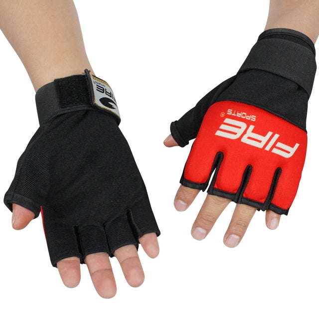 Guantes de Gel con vendaje para box y artes marciales Fire Sports
