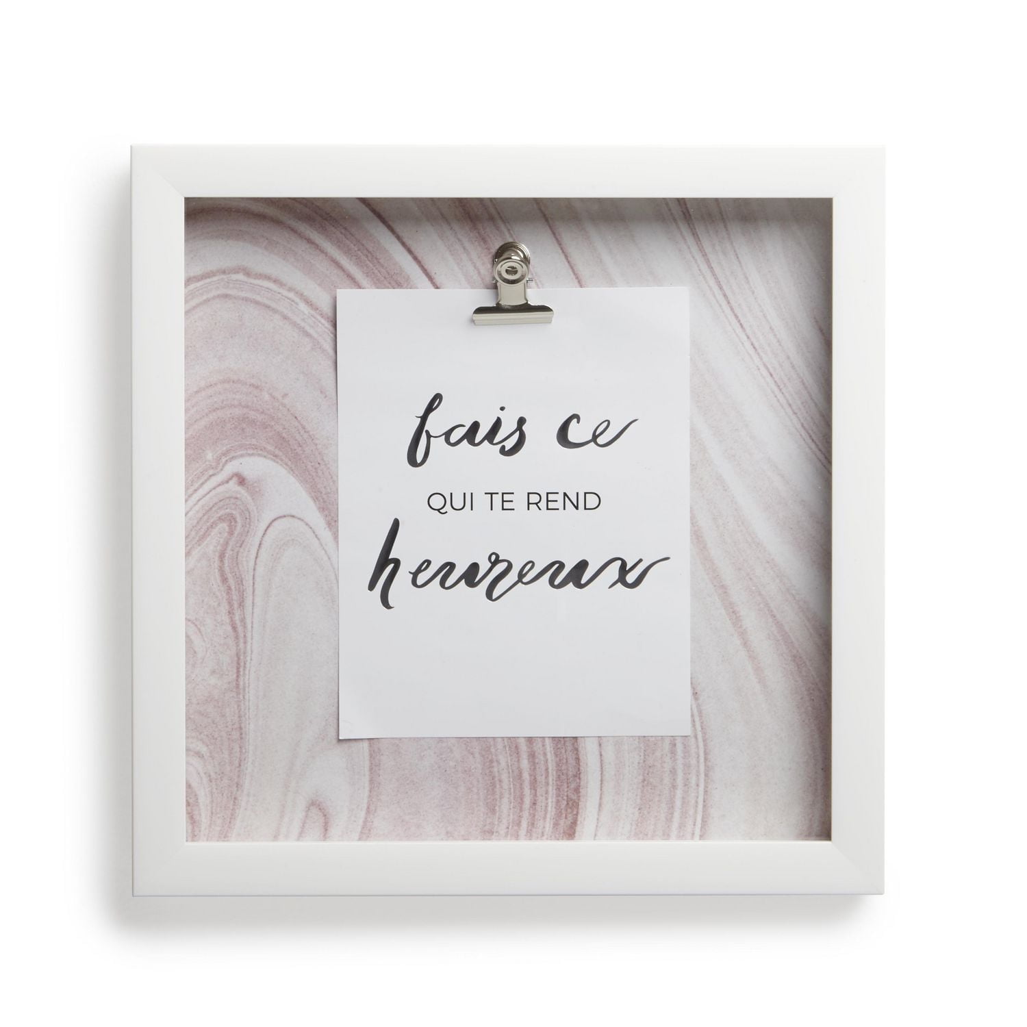 11X11 MOTTO CLIP WALL DÉCOR