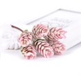 thumbnail image 1 of Planta Artificial de Blancanieves para decoración navideña, Pinecone para el hogar, regalo de Año Nuevo, guirnaldas artesanales, adornos, accesorios, 2023, 1 of 4