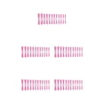 thumbnail image 1 of ZheElen Fake Nail Set French Style Scratch Resistant Press-on Fingernails Full Cover Removable for Trimble Adjustable Manicure Stickers Type 8 5Set, 1 of 6