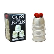 Plastic Chrome Cups & 4 "No Bounce" Balls