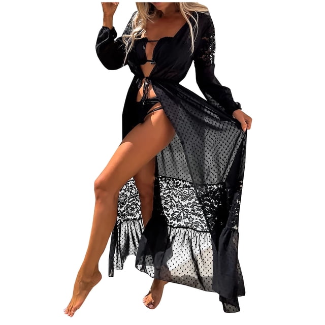 Birdeem Mode Femme Imprimé Décontracté Cardigan de Plage Blouse Châle Haut Ample