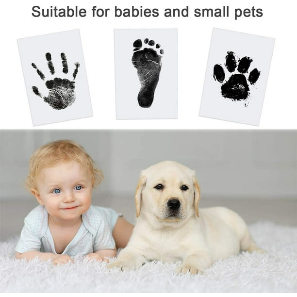 BABY PRINT - Kit d'impression d'empreintes de pieds et mains pour