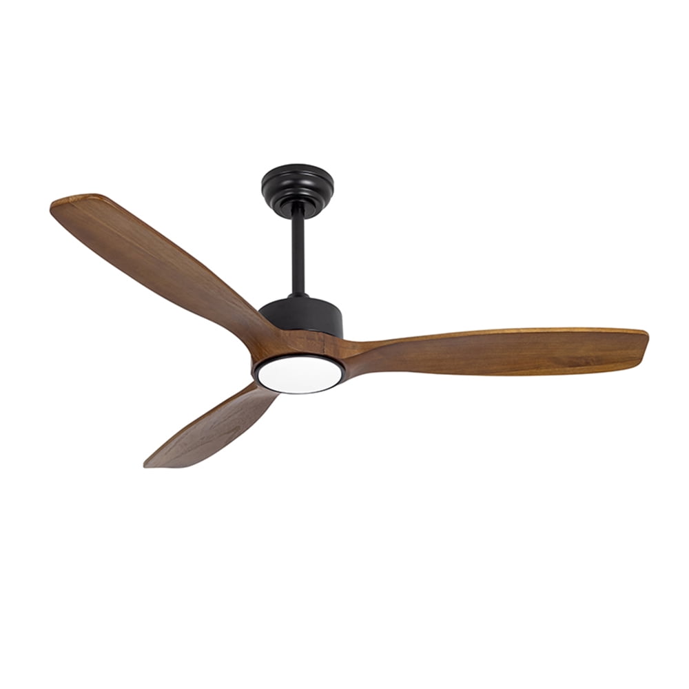 Wozzio 52 inch Ceiling Fan with Light and Remote Indoor/Bedroom/Patios/Living Room