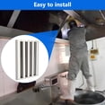 thumbnail image 2 of QinaQin 6-Pack Commercial Range Hood Filters, Baffle-Type Grease Filters, 5-Slot Design, Suitable for Restaurant Exhaust Systems, Easy To Clean and Dishwasher Safe, Universal Replacement Pack, 2 of 7