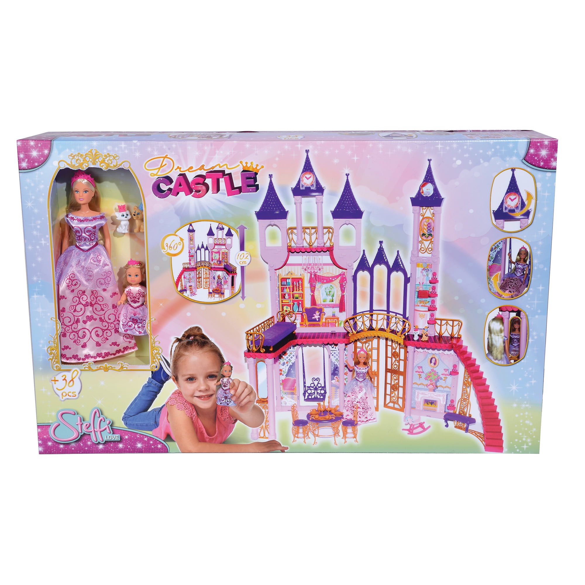 Simba Toys Steffi Love Dream Castle Playset Walmart