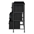 thumbnail image 4 of Mueble Cajonera Buro Organizador 5 Cajones Tela Moderno Negro, 4 of 5