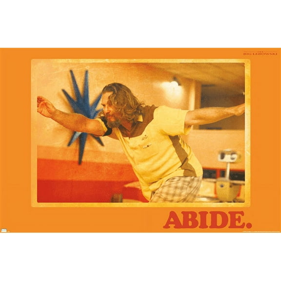 The Big Lebowski - Abide Wall Poster, 14.725" x 22.375"