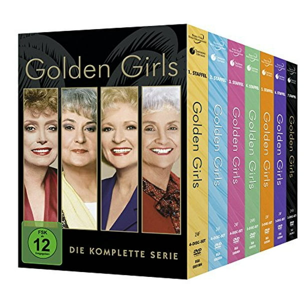 The Golden Girls Complete Series 24 Dvd Box Set The Golden Girls Complete Series 1 7 Non Usa Format Pal Reg 2 Import Germany Walmart Com Walmart Com