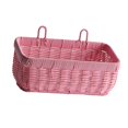 thumbnail image 2 of DOMELAY Storage Basket Wall Hanging Decor for Garden Flower Pot Farmhouse Wall Decor Pink, 2 of 9