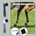 thumbnail image 3 of Gancho de herradura, cepillo de herradura, herramientas de cuidado de herradura, limpieza de caballos, cepillo de hierro, suministros estables, 3 of 4