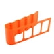 thumbnail image 4 of Wifehelper Remote Control Holder, Space Saving Desktop Plastic Phone VCR DVD TV Step Remote Control Holder Caddy Organizer Office Supply Storage Rack(Orange) Ecomeon no, 4 of 6
