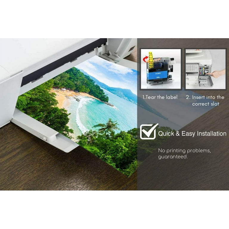 20x Eurotone Cartucce Compatibili Brother LC985 - 8N+4C+4M+4Y Per MFC-J220, J265, J415, DCP-J125 - Alta Capacità
