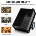 thumbnail image 5 of Garvee 500 LB Heavy Duty ATV Dump Cart Tow Behind Garden Trailer with 2 Wheels for Tractor Mower UTV & Yard Work, 5 of 7