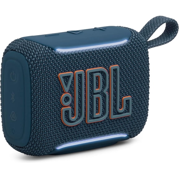 JBL Go 5 Portable Bluetooth Speaker, Waterproof and Dustproof - Blue (Sold without manufacturer warranty)