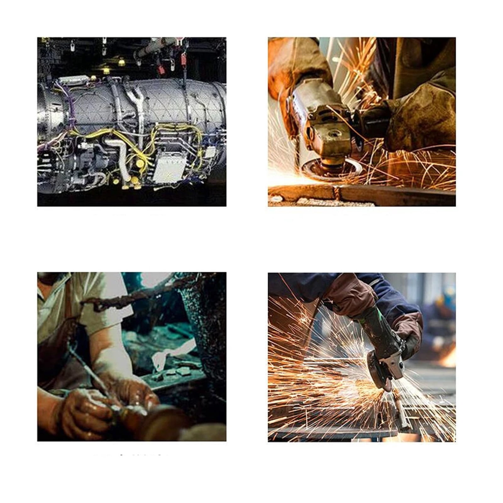 2 Inch 15000RPM Pneumatic Angle Grinder, Adjustable Speed Pneumatic Grinding Polisher Wheel Diameter 50MM ,Easy to Use