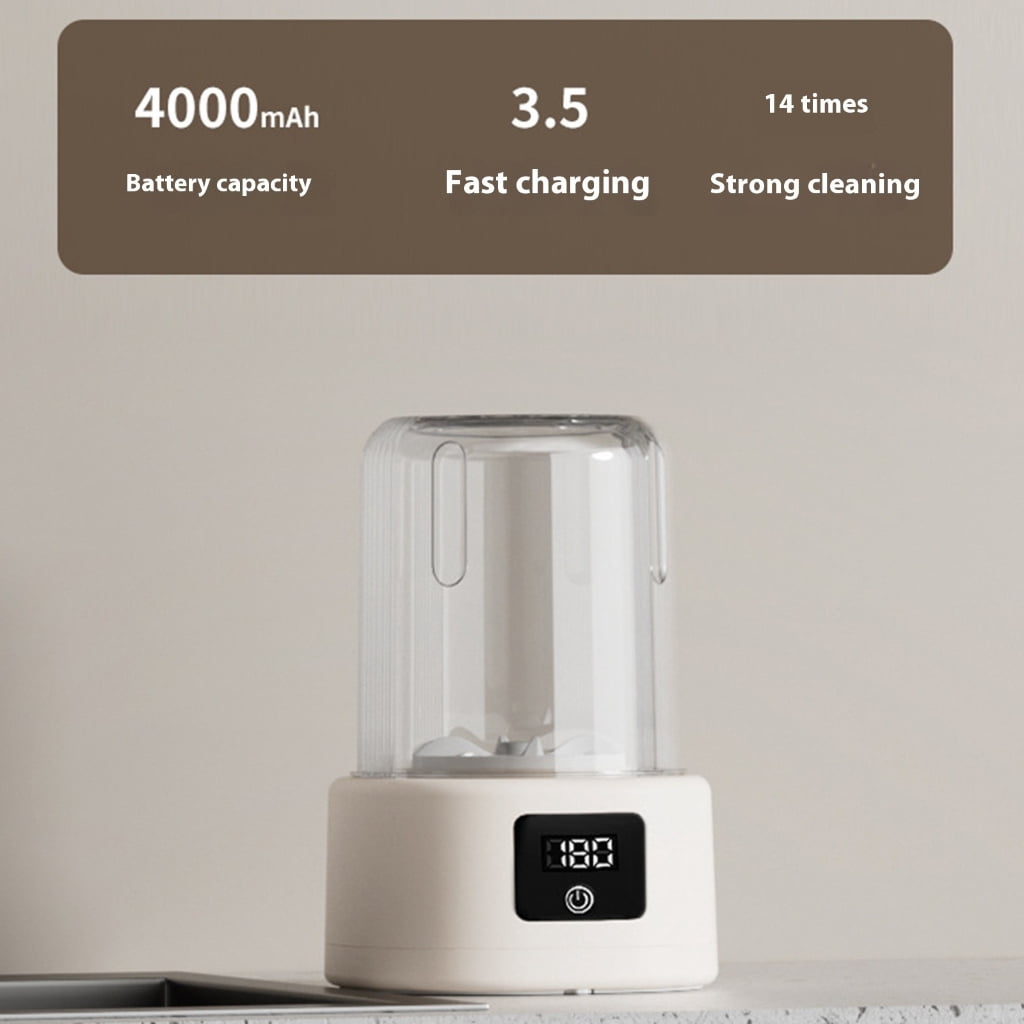 Rechargeable Handheld Washing Machine for Travel Home Use 4000mAh Battery Delicate Garments Baby Clothes Laundry Device