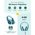 thumbnail image 4 of Auriculares Bluetooth iClever BTH12 para niños con luces LED verdes, 4 of 7