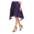 thumbnail image 3 of NATORI Womens Purple Sleeveless Above The Knee Fit + Flare Party Dress 4, 3 of 4