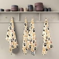 thumbnail image 5 of GZHJMY Colorful Dog Paws Kitchen Towels 18x28inch Ultra Soft Absorbent Quick Drying Kitchen Dish Towels Washable Cleaning Cloths Hand Towels Tea and Bar Towels, 6 Pack, 5 of 7