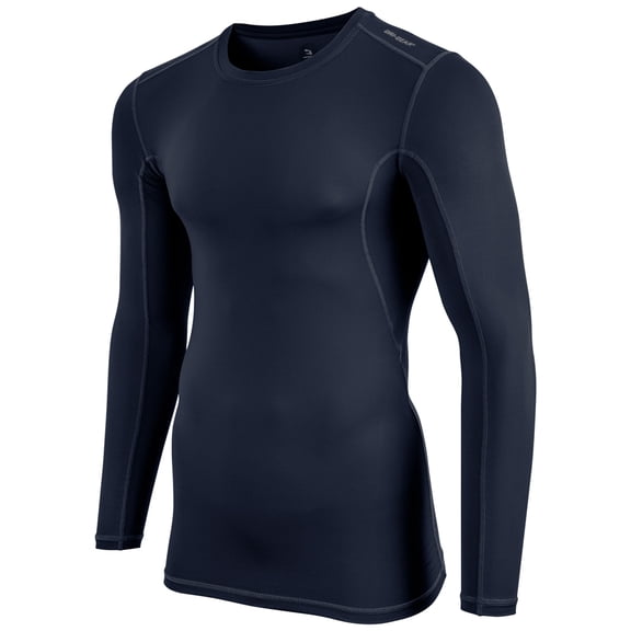 Compression Long Sleeve Shirt - NAVY BODY - S