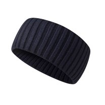 Ediodpoh Men and Women Elastic Knitted Headband Girls Sport Hairband for Running and Fitness Navy
