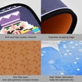 thumbnail image 3 of SKYSONIC Christmas Nutcrackers Kitchen Mats Set of 2 Winter Snow Anti Fatigue Floor Runner Rug Non Slip Comfort Mat 19.7x27.6 Inch + 19.7x47.2 Inch for Living Room Laundry Room Hallway, 3 of 7