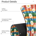 thumbnail image 4 of Yayeee Faucet Mat for Kitchen Sink 30" Diatomite Long Splash Guard Pad, Green Checkered Daisy, 2 Pack, 4 of 7