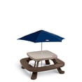 thumbnail image 1 of Table pliante de pique-nique avec parasol de marché de Little Tikes, 1 of 3