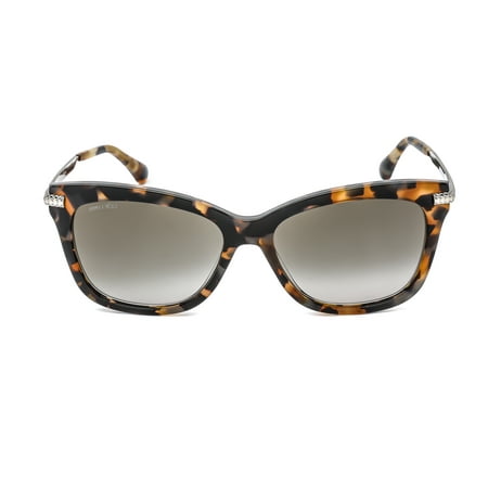 Jimmy Choo Ladies Tortoise Cat Eye Sunglasses SHADE/S 086 55