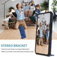 thumbnail image 4 of for Samsung Galaxy A54 5G Case with Slide Camera Cover, [Military Drop Protection] [Snug Touch] Hard Back & Soft Edge Phone Case with Stereo Bracket for Samsung A54 5G 6.4" LTT Blue, 4 of 18