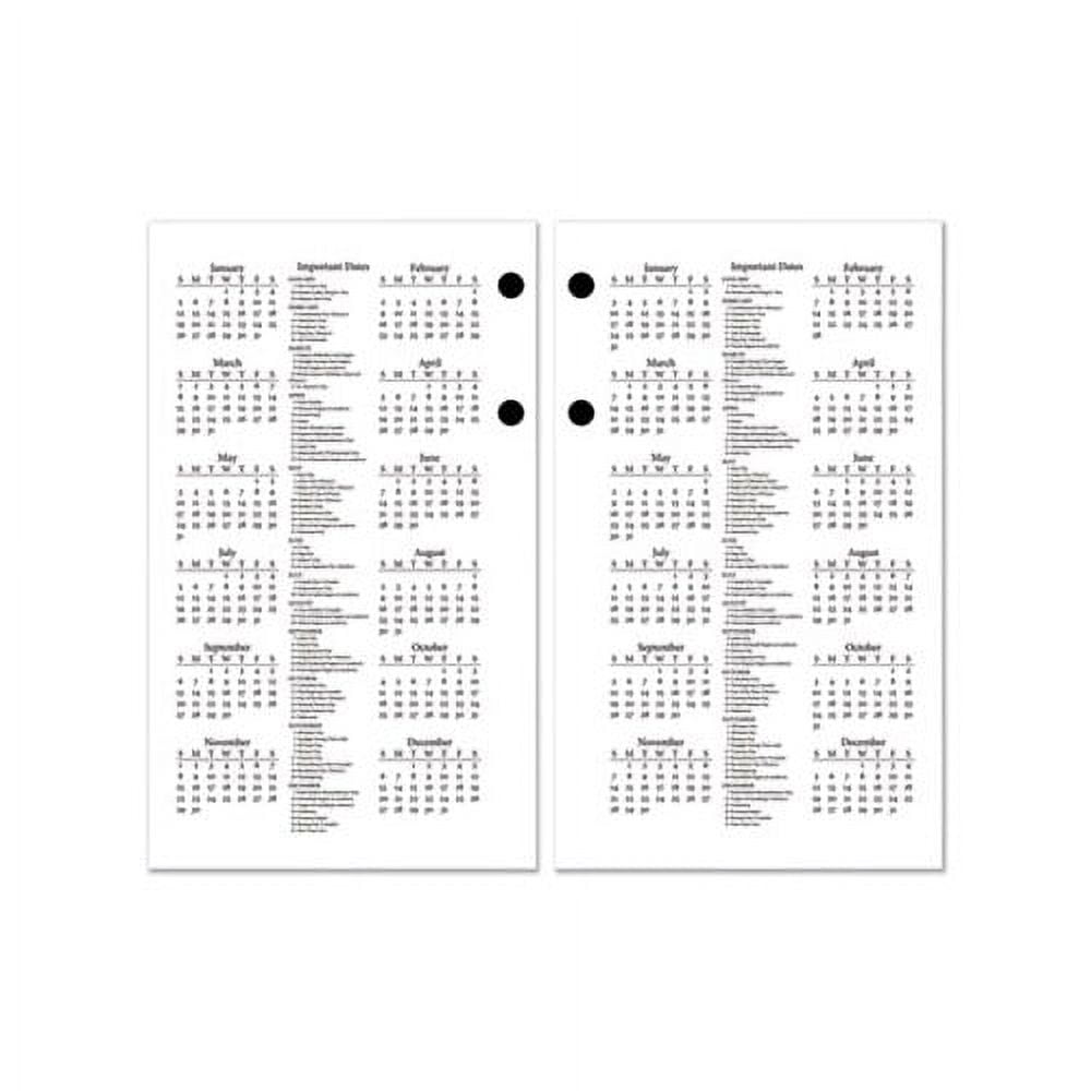 Photographic Desk Calendar Refill 3.5 x 6, 2022