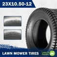 thumbnail image 5 of MaxAuto Set of 4 Lawn Mower Turf Tires 16X7.50-8 Front & 23x10.5-12 Rear, 4PR Tubeless, 5 of 5
