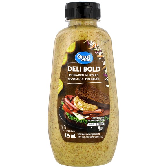 Great Value Prepared Bold Deli Style Mustard