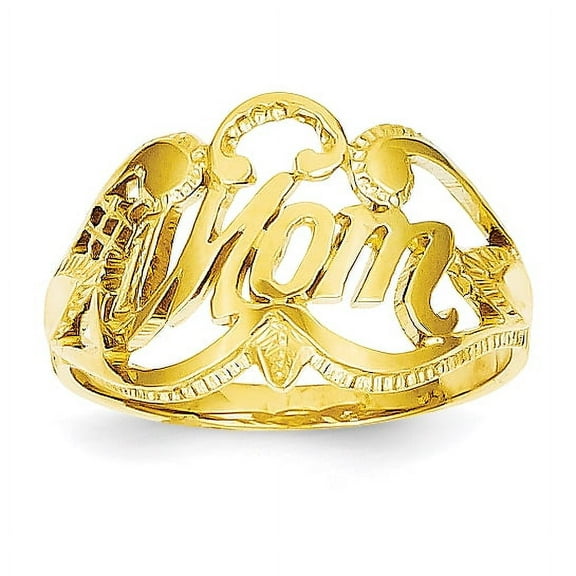 Finest Gold Sterling Silver Rhodium Plated Champagne & Clear CZ Ring - Size 6