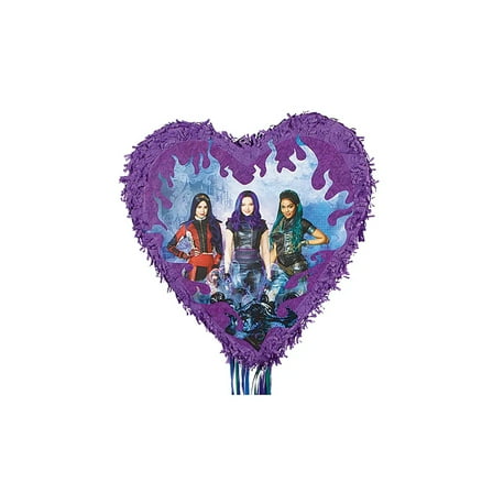 Ya Otta Descendants 3 Pinata Pull String Party Supply 17.5"L x 17.5"W x 3.25"H
