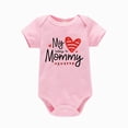 thumbnail image 2 of Baby Onesies Boy I Love My Mommy Baby Clothes Short Sleeve Baby Boy Bodysuit Inant Baby Girl Romper, 2 of 4