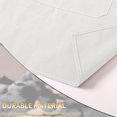 thumbnail image 3 of Delantales de chef para hombres y mujeres con bolsillos grandes, delantal de trabajo ajustable de alta resistencia con espalda cruzada de lona de algodón engrosada lavada, talla M a XXL, 3 of 6