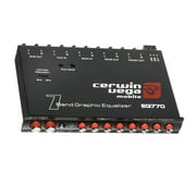 Cerwin Vega EQ777 7-Band Graphic Equalizer with Auxiliary Input+ Free Absolute Electrical Tape+ Phone Holder